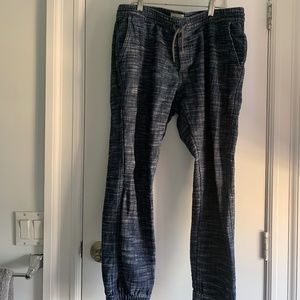 Taylor Stitch Après Pant in Indigo Slub - M